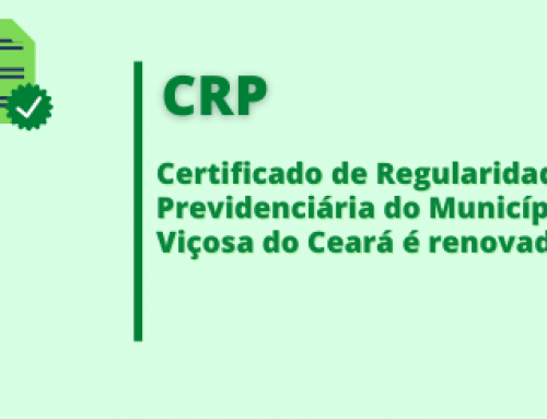 Viçosa do Ceará com CRP renovado