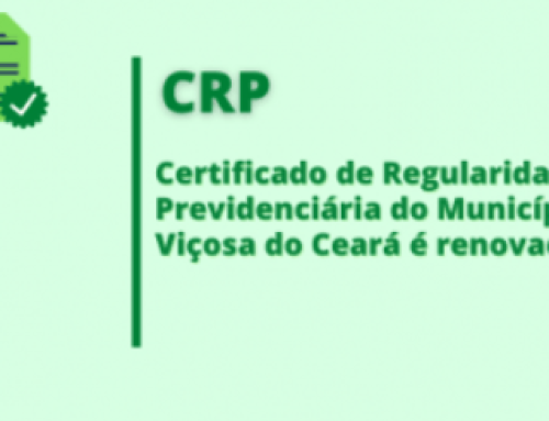 Viçosa do Ceará com CRP renovado